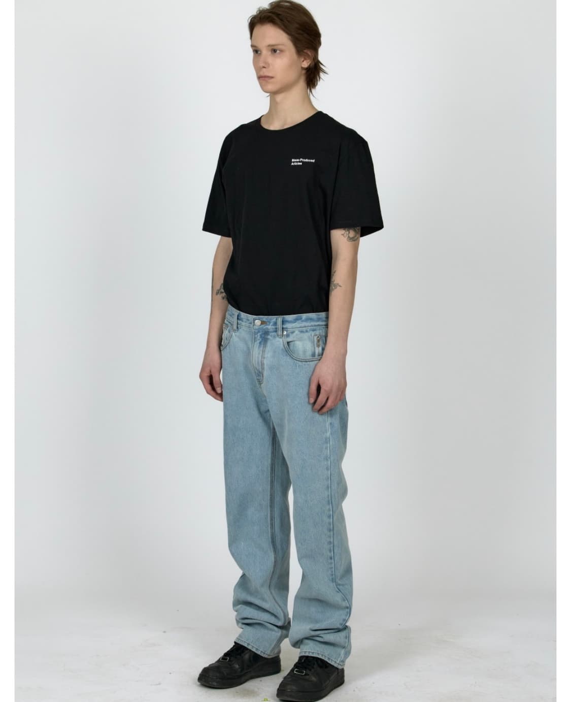 MPa 6-РОСКET DENIM PANTS (STEEL BLUE) 상품이미지1