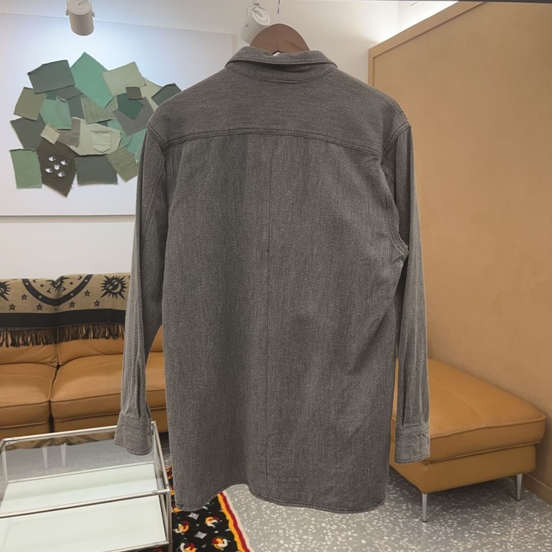 벤 데이비스 테크웨어 투포켓 아노락 반집업 워크셔츠 M C06534 상품이미지4