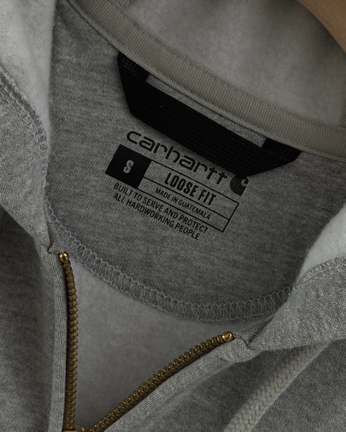 Carhartt 칼하트 그레이컬러 후드집업 상품이미지7