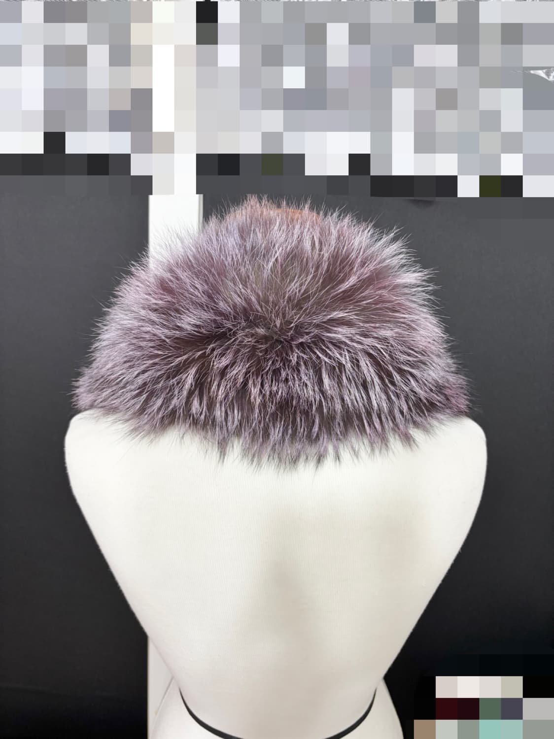 리가ㅡ 새제품/ 천연 폭스 자석 내장형 넥워머/목도리/카라/머플러 상품이미지2