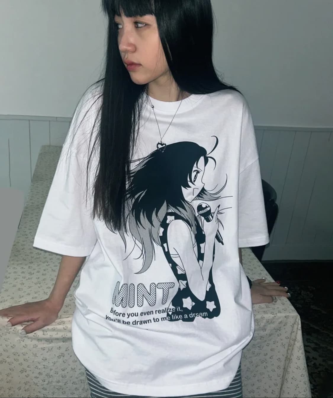 윈더비지터 MINT Overfit T-shirt [White] 반팔 상품이미지1