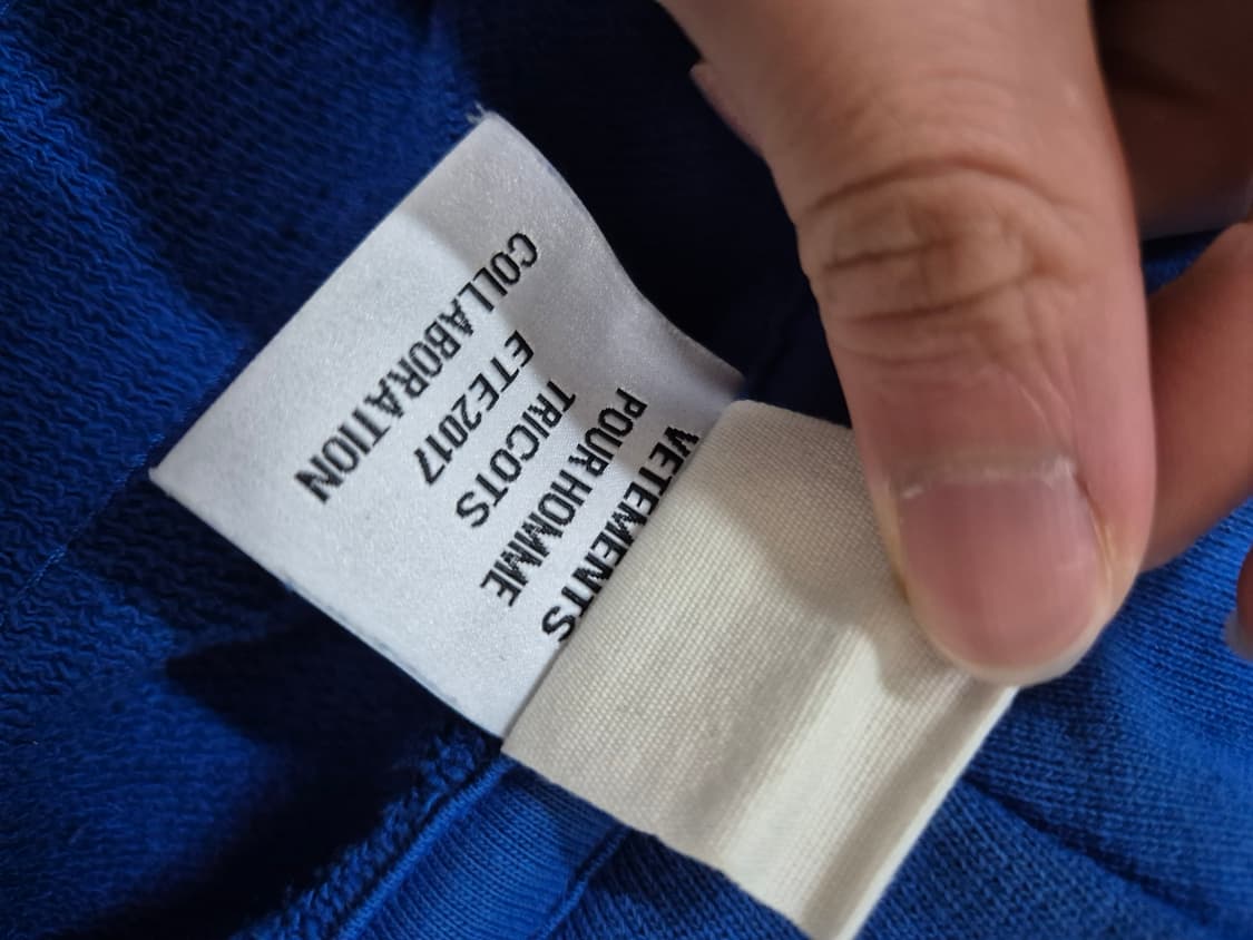[L] 17SS Vetements 챔피온 후드집업 상품이미지5