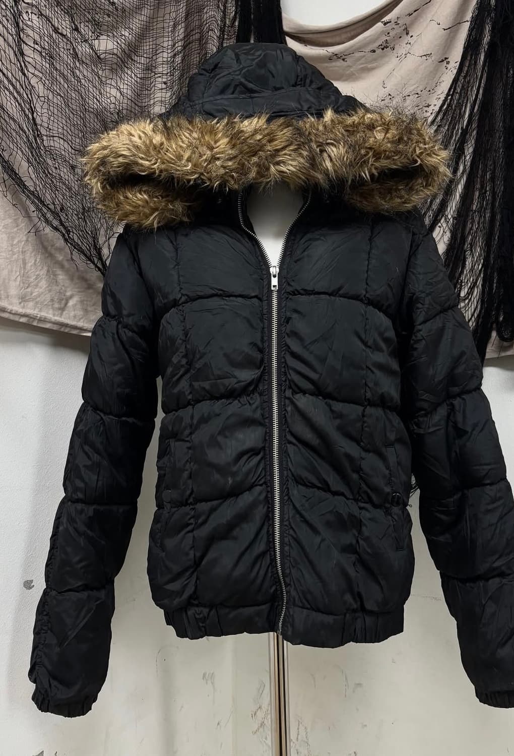 SWEET.B 퍼후드 패딩 상품이미지4