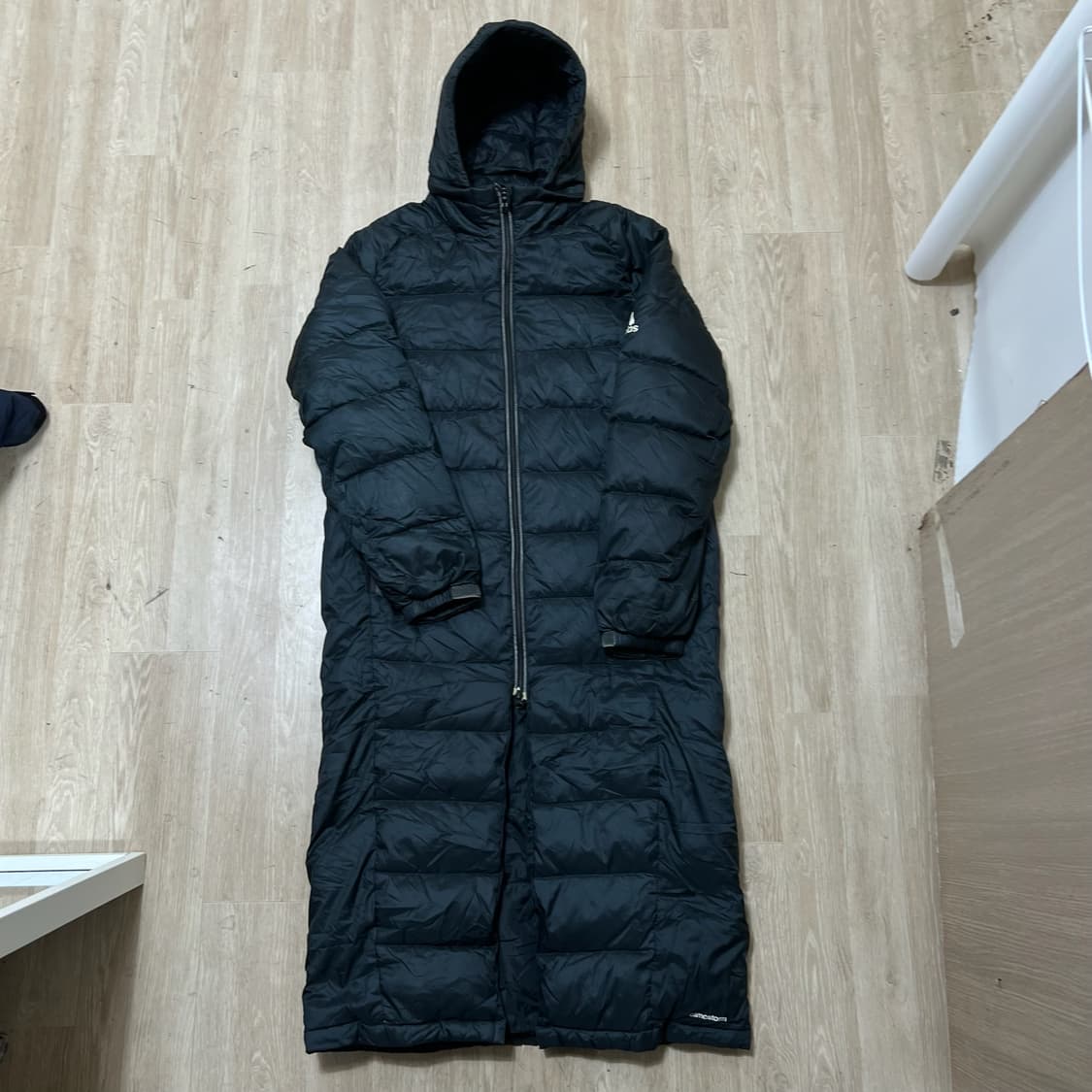 아디다스 남성 덕다운 후드 롱패딩 M/95  상품이미지1