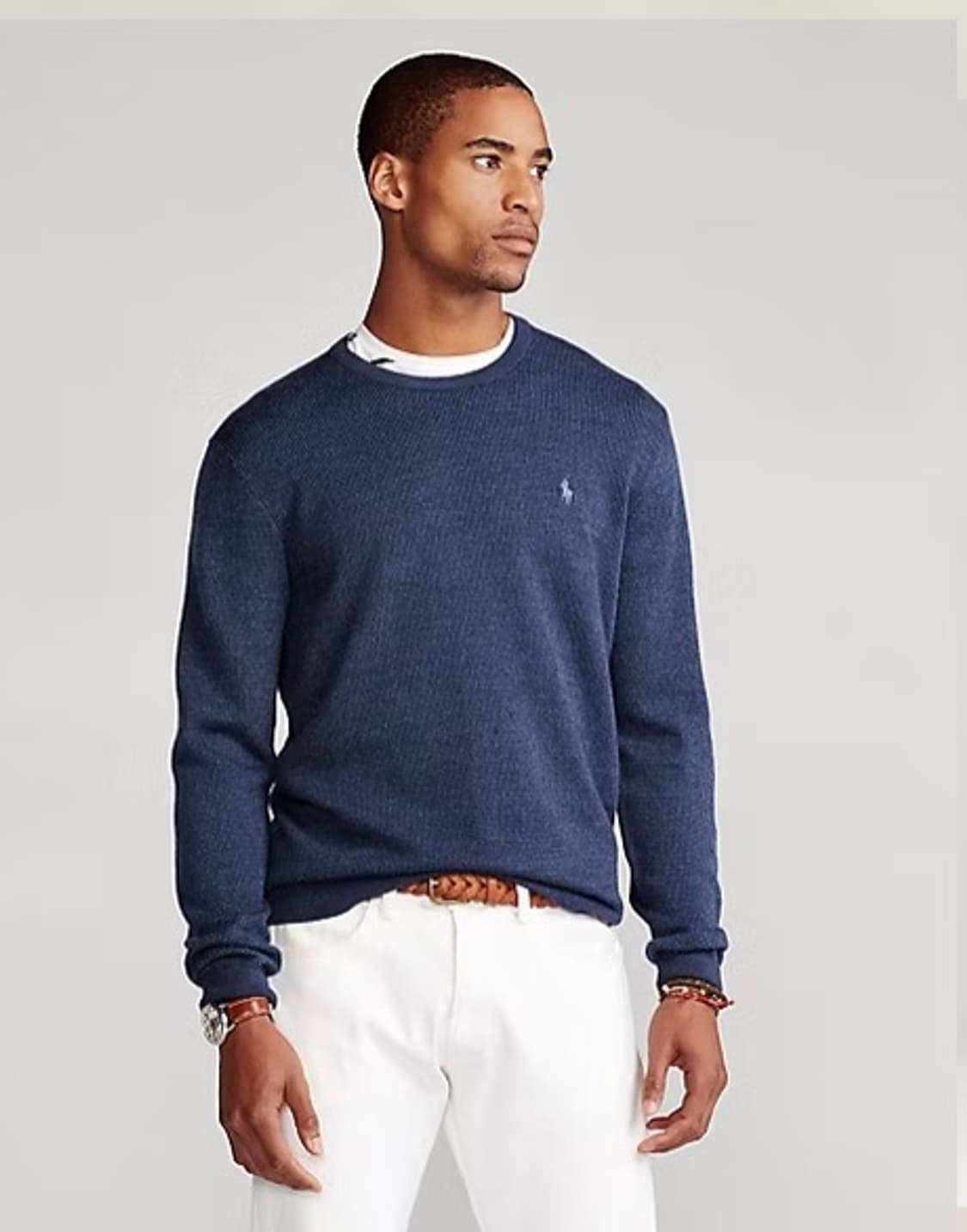 폴로 울 니트 L(100)판매 상품이미지9