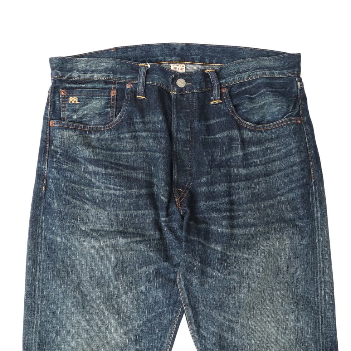 RRL 더블알엘 재팬 우븐 셀비지 데님팬츠 36x32 상품이미지2