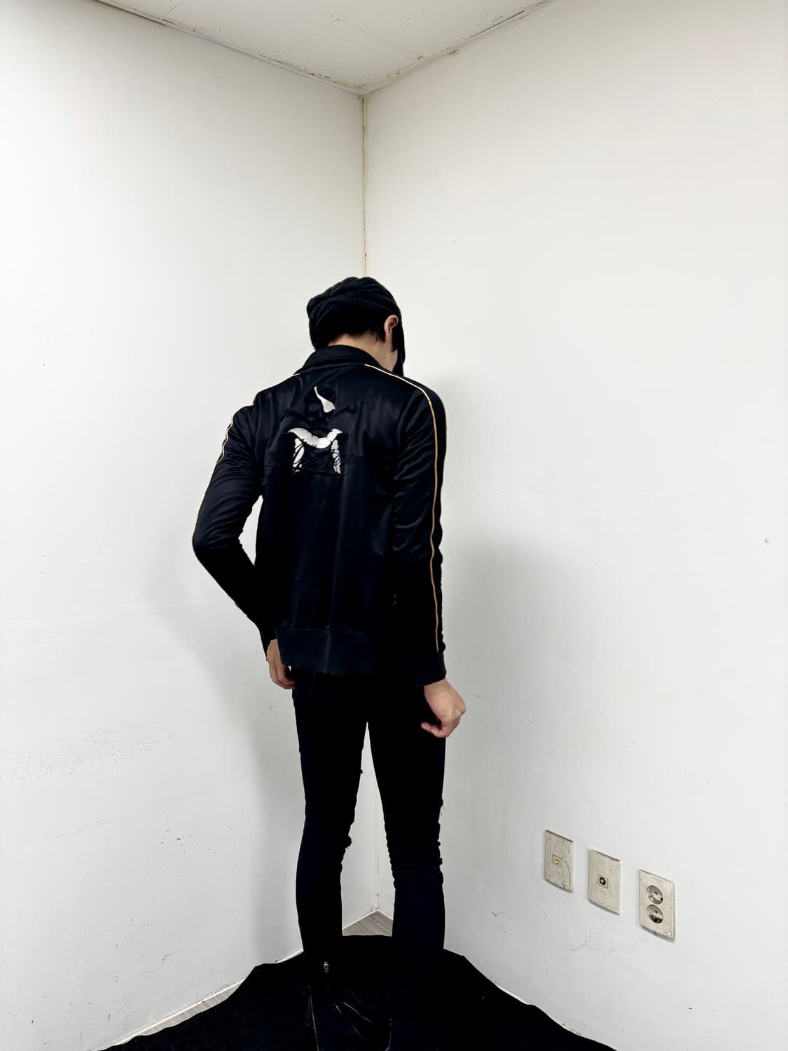 “Vintage” 00’s Mood Skull Print 2-way Zi 상품이미지9