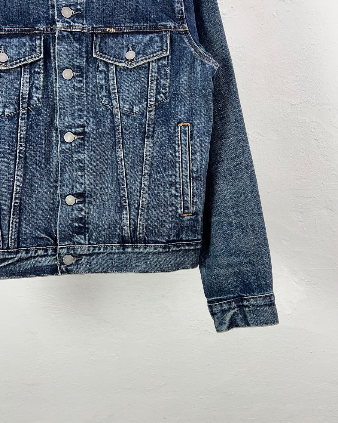 폴로 랄프로렌 페이디드 데님 트러커 자켓 상품이미지5