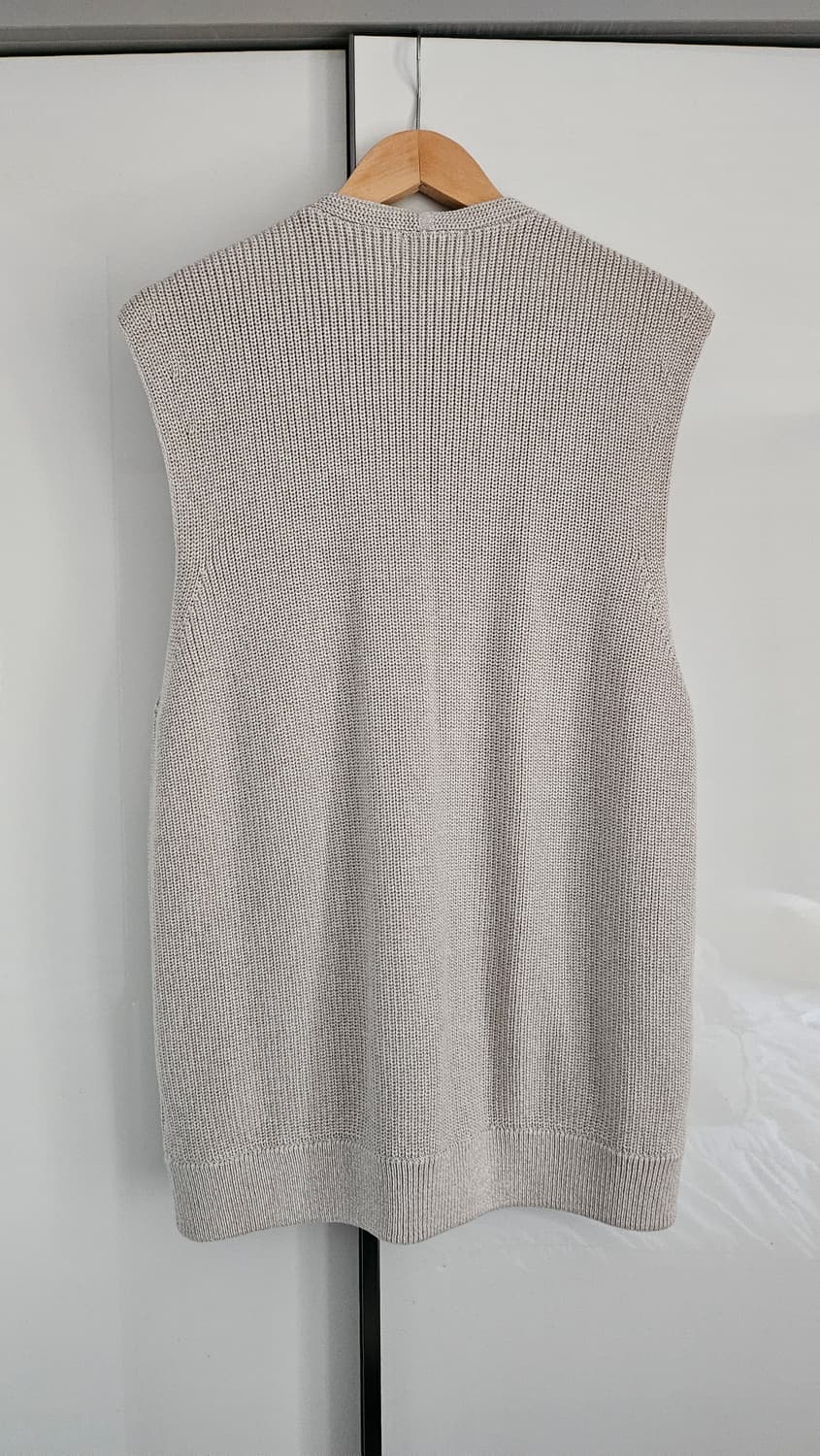 COS 니트 집업 조끼 상품이미지2