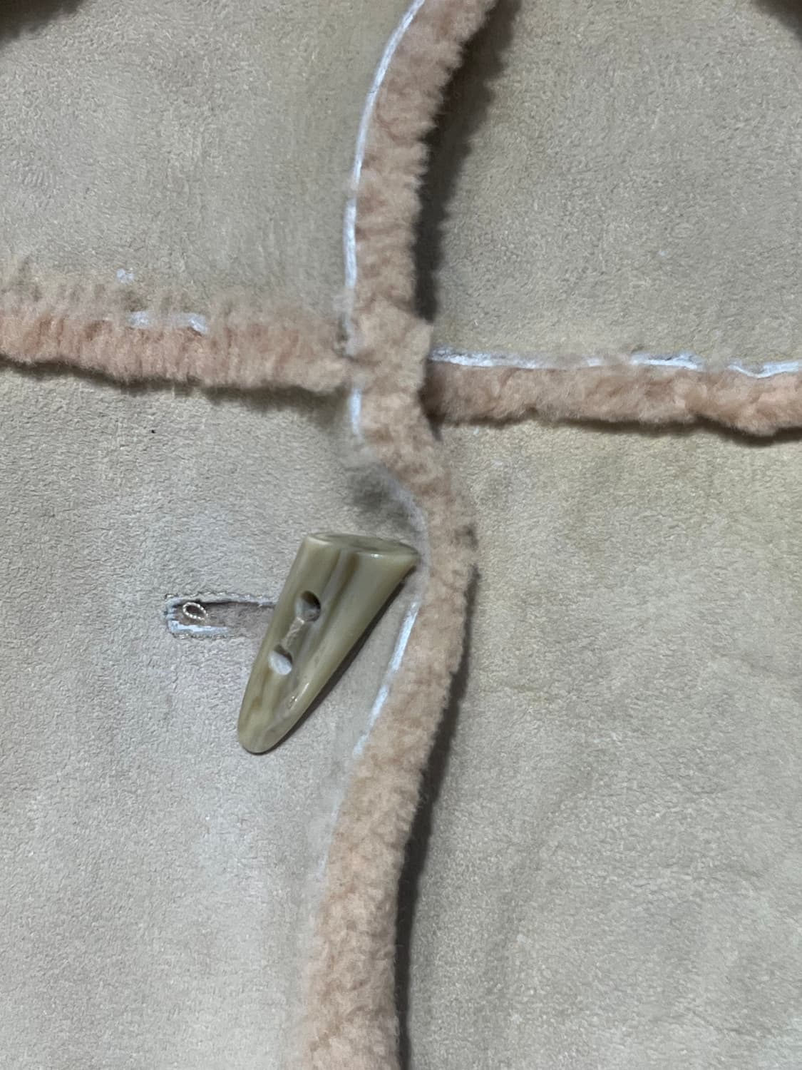 여자 스웨이드 양털 무스탕 떡볶이 자켓 상품이미지6