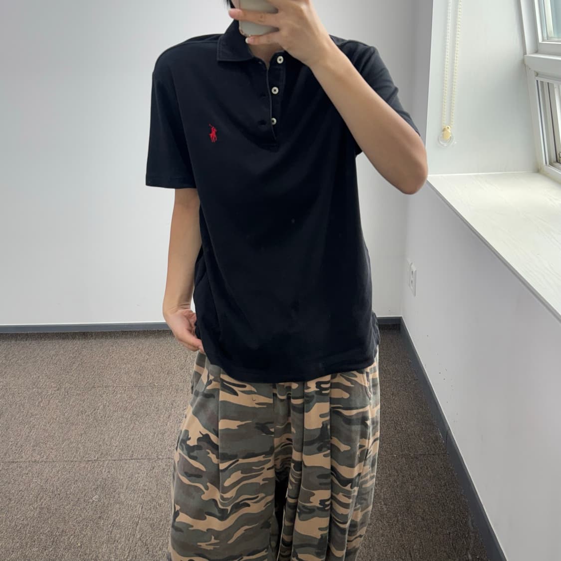 Polo 폴로 레드포니 블랙 카라 반팔  상품이미지2