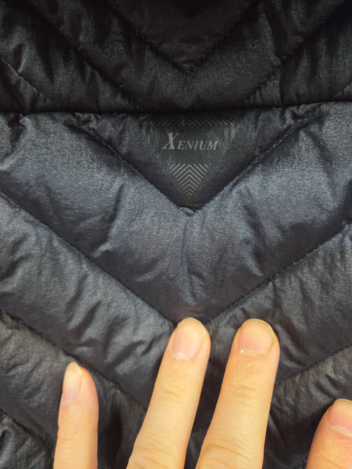 아이더 여성 글리도 경량패딩 후드 다운자켓 L 상품이미지3