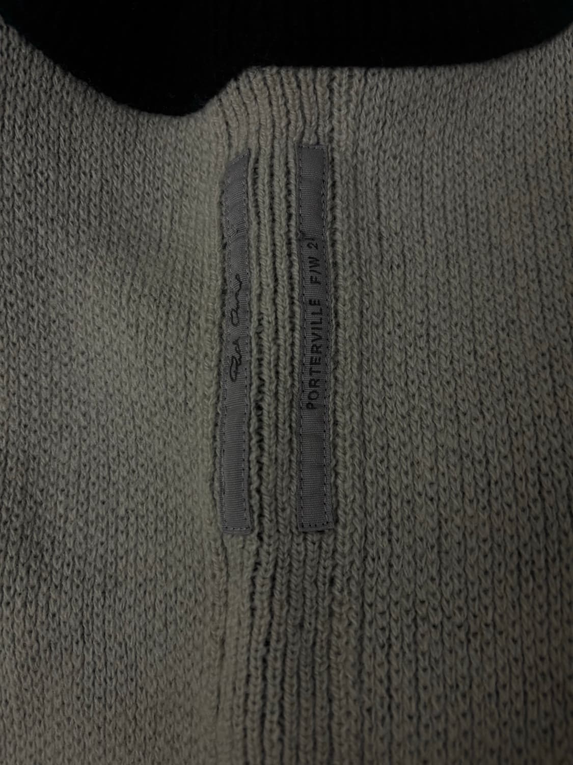 Rickowens 릭오웬스 포터빌 점보 크루넥 니트 Large size 상품이미지7