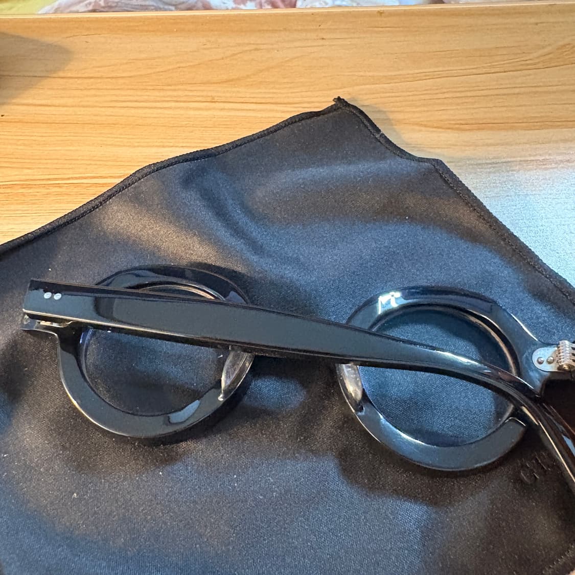 이펙터 릭 안경 블랙 원형 뿔테 상품이미지7