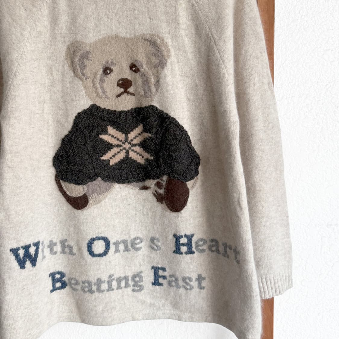 코지 윈터 베어 스웨터 상품이미지3