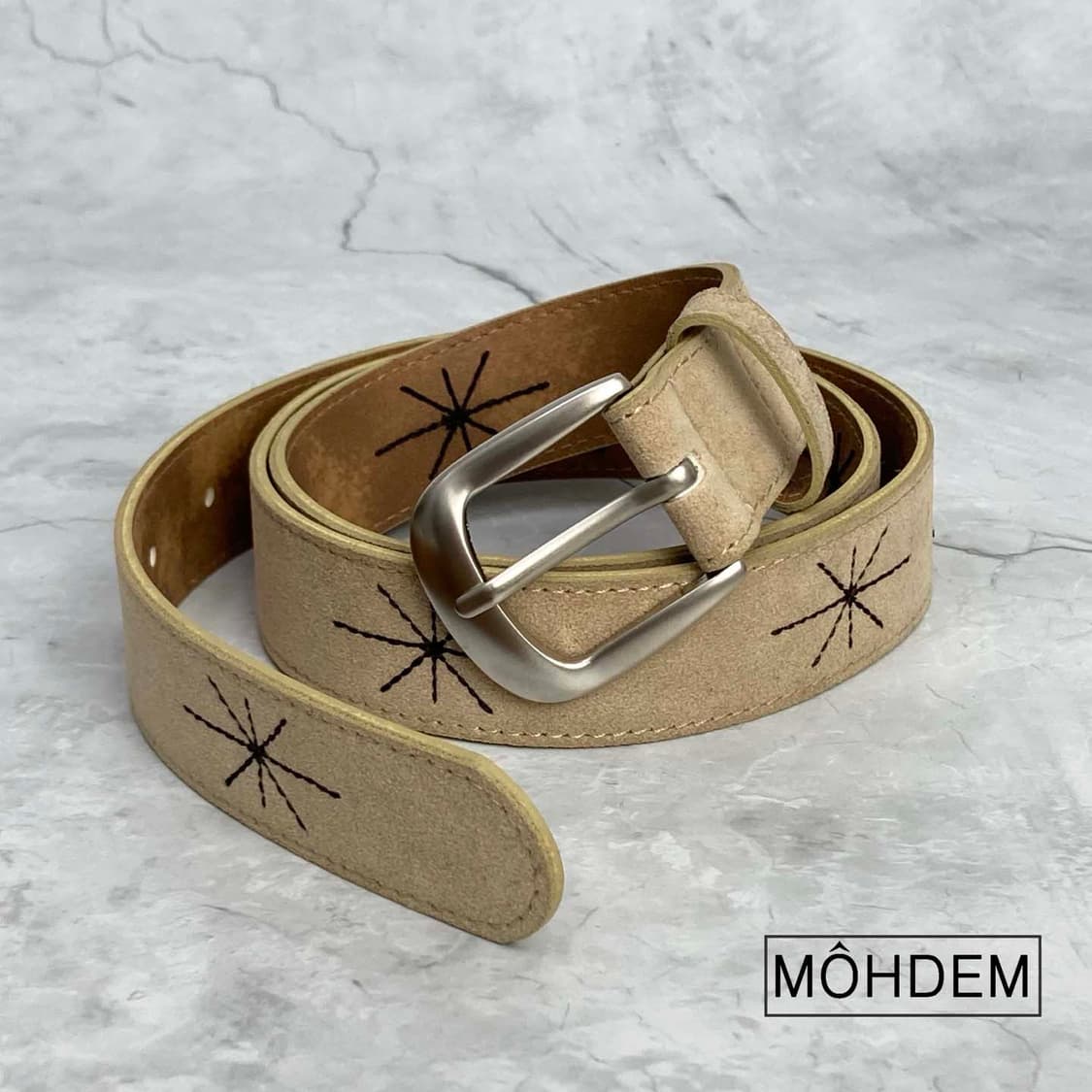 [Unisex] 샤이닝 자수 벨트 3컬러 상품이미지1