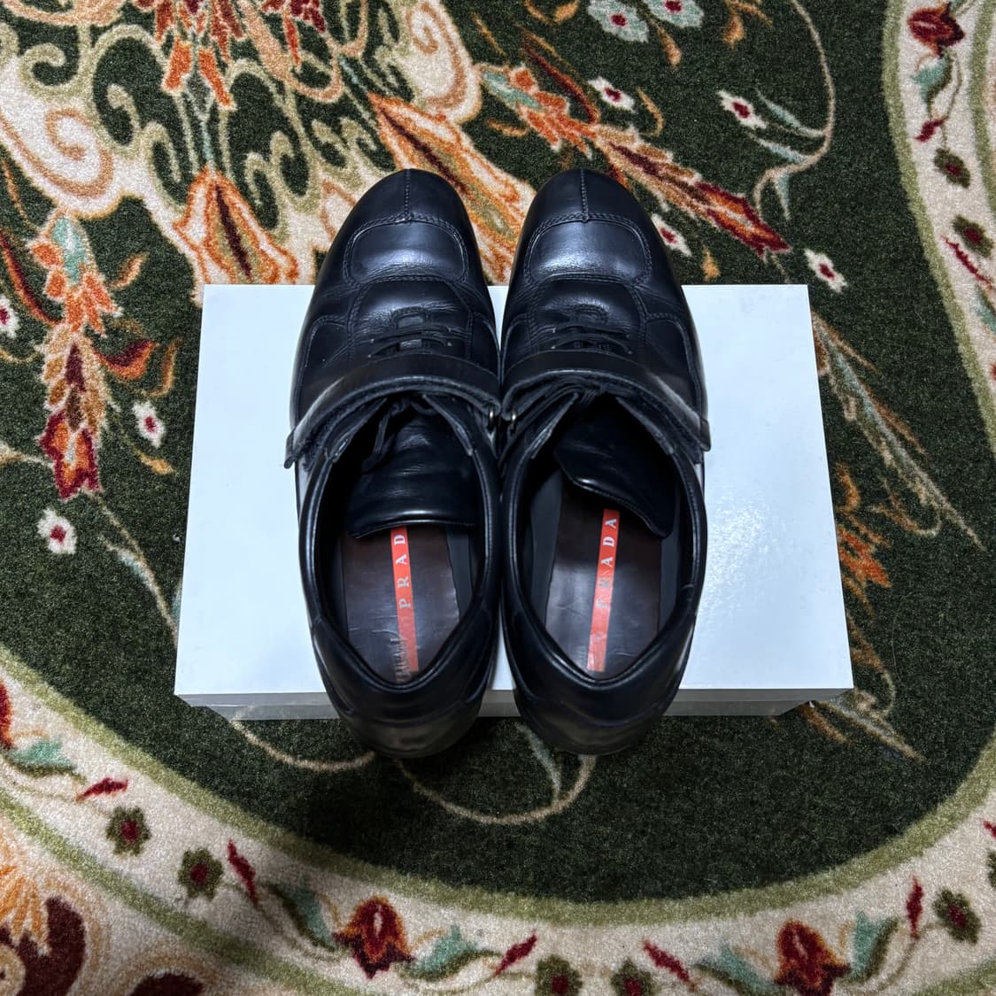 Prada Sports Derby Shoes Black (8) 상품이미지3