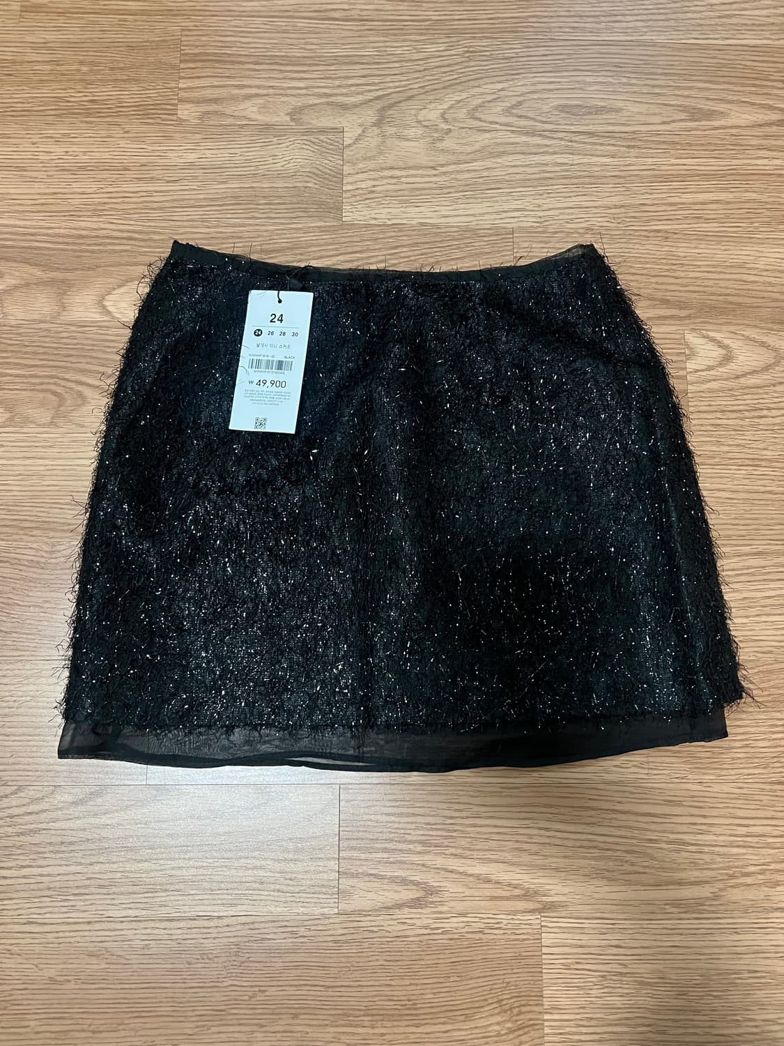 (새상품) 미쏘 날개사 미니 스커트 24 상품이미지3