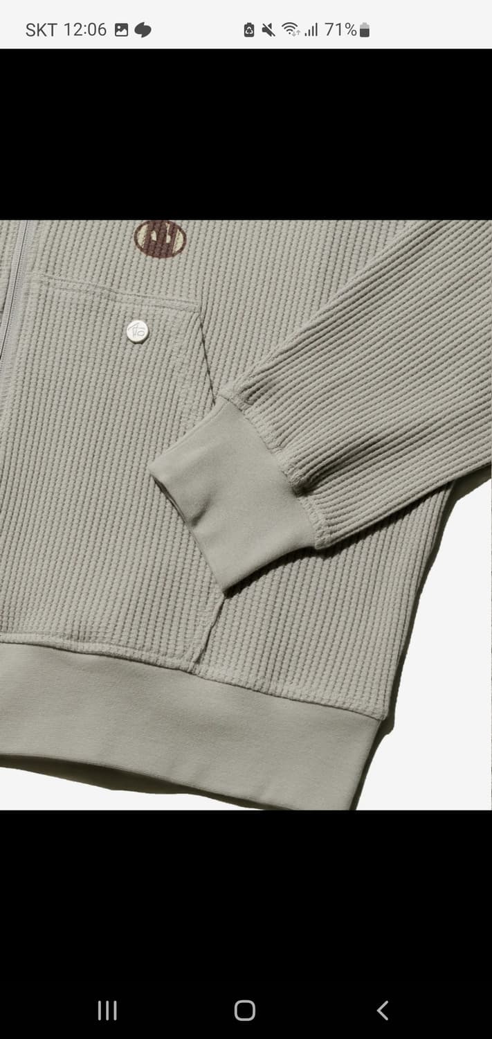 에드오프 니트 후드집업 상품이미지5