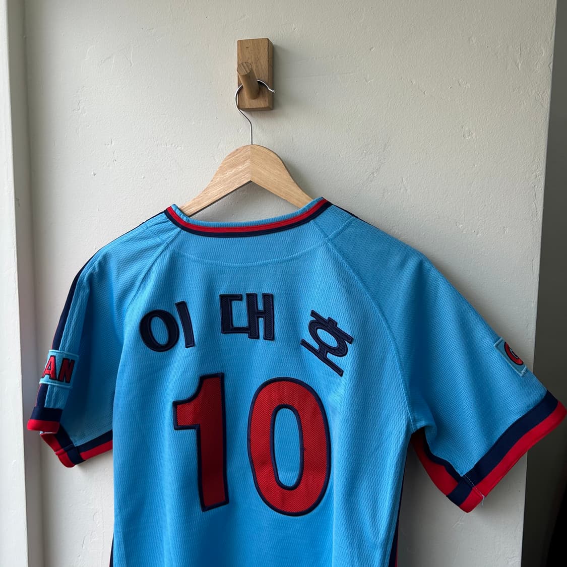 이대호 롯데 자이언츠 스머프 반팔 유니폼 상품이미지1