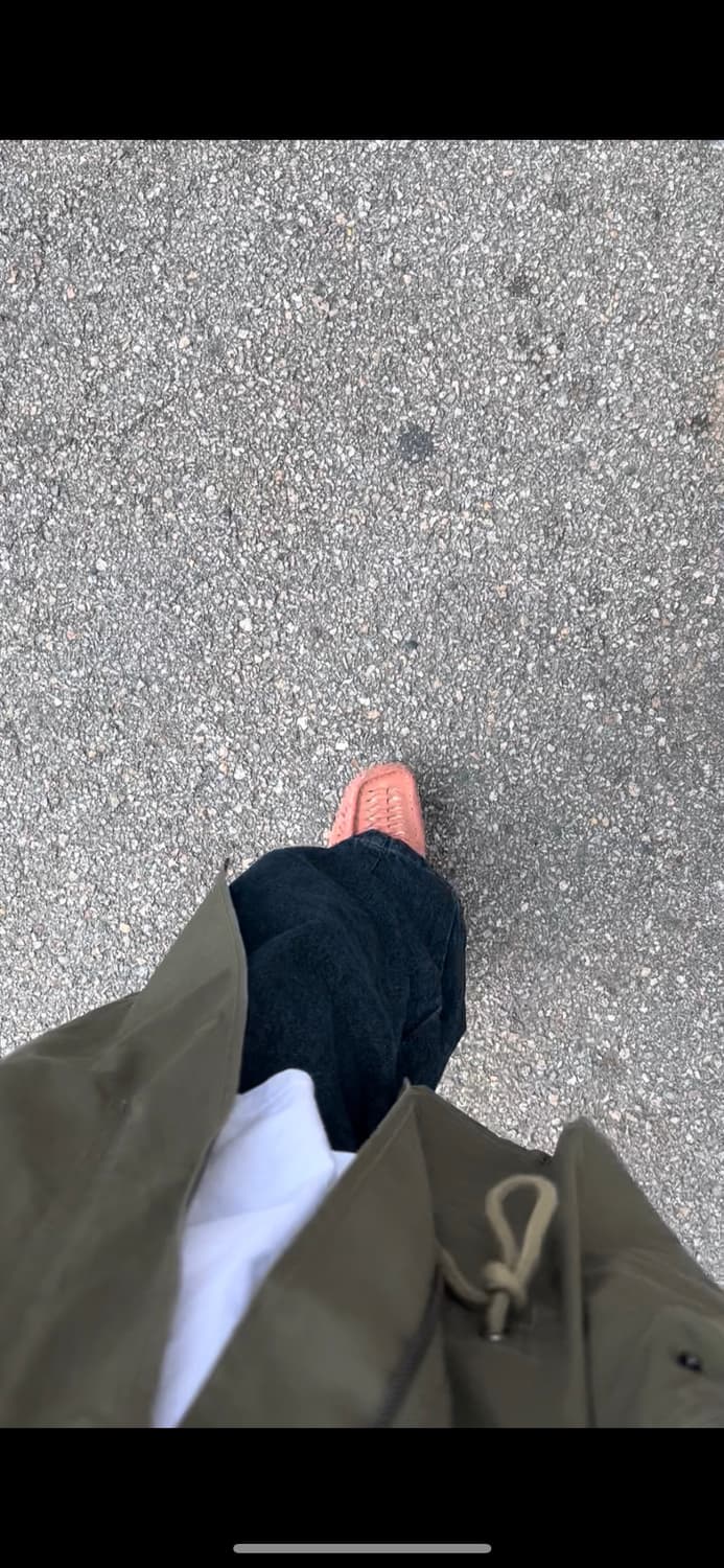 [260] 클락스 x 슈프림 우븐 왈라비 핑크 상품이미지3