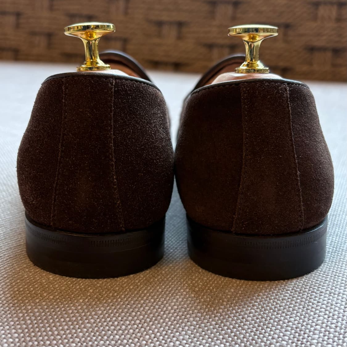 [260] BERWICK 4952 스웨이드 풀스트랩 페니 로퍼 상품이미지4