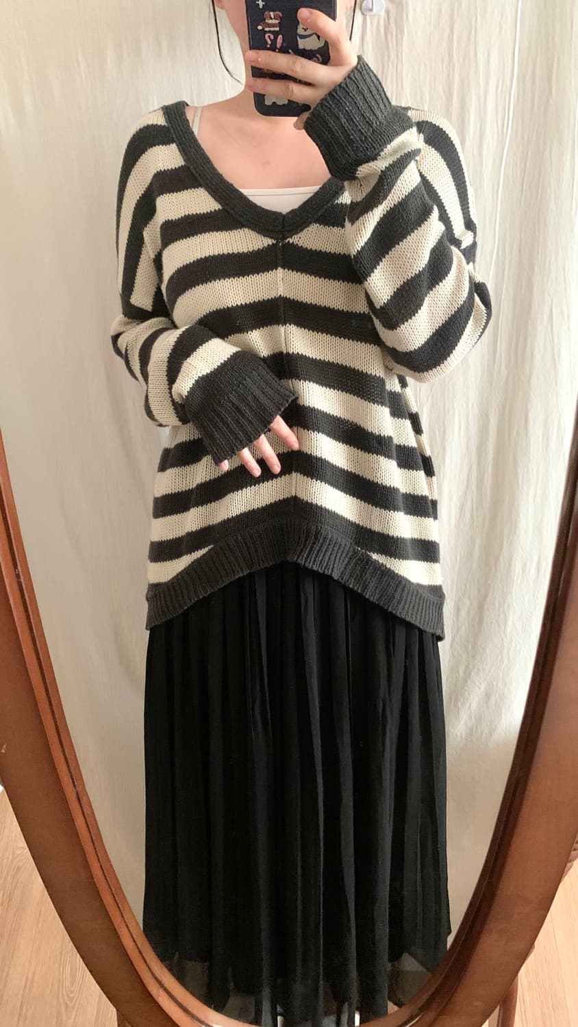 스트라이프 여리 니트 상품이미지3