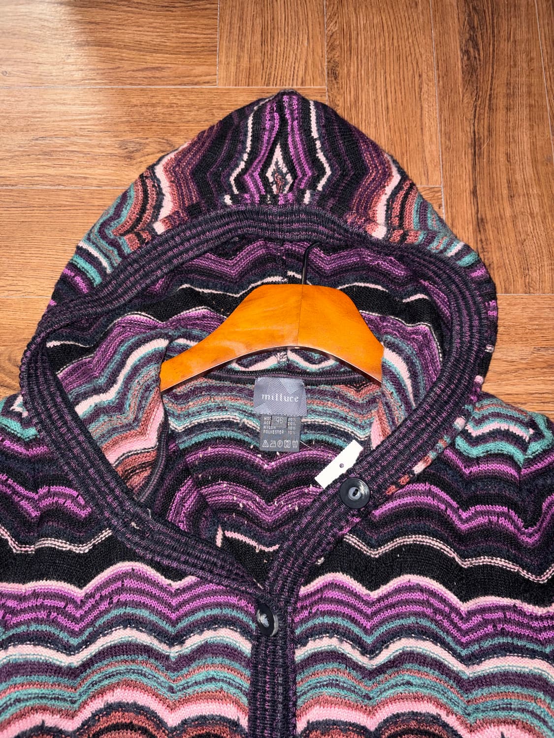 milluce 빈티지 멀티컬러 가디건 상품이미지7