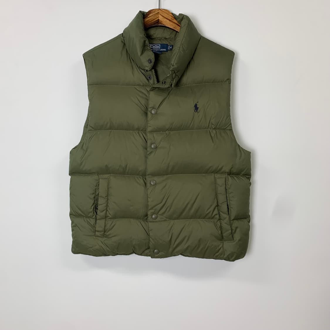 폴로 랄프로렌 카키 조끼 패딩 상품이미지3