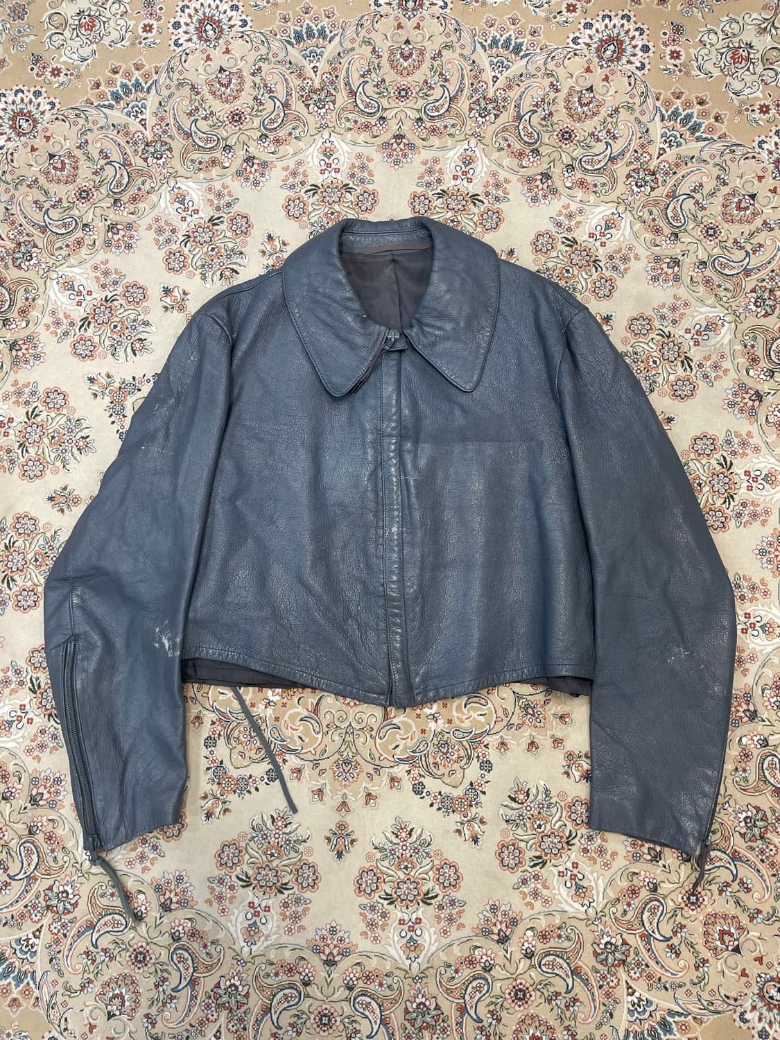 독일 공군 서독 가죽 플라이트 자켓 70S 상품이미지1