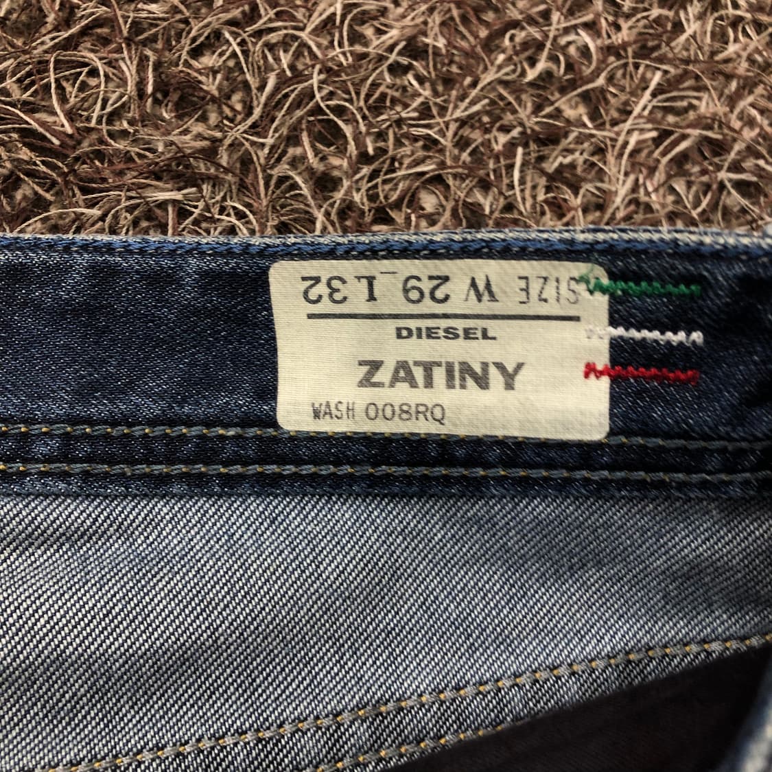 디젤 ZATINY 데님 반바지 상품이미지5