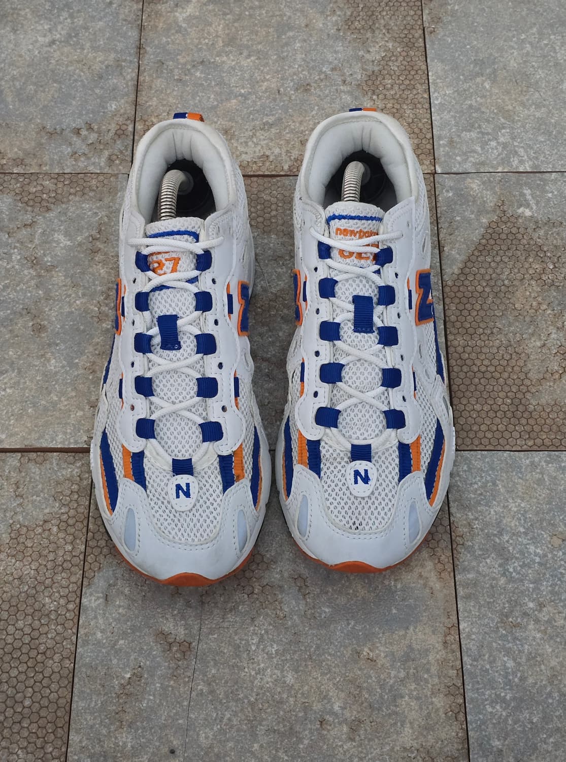 (240)뉴발란스 827 블루 오렌지  상품이미지2