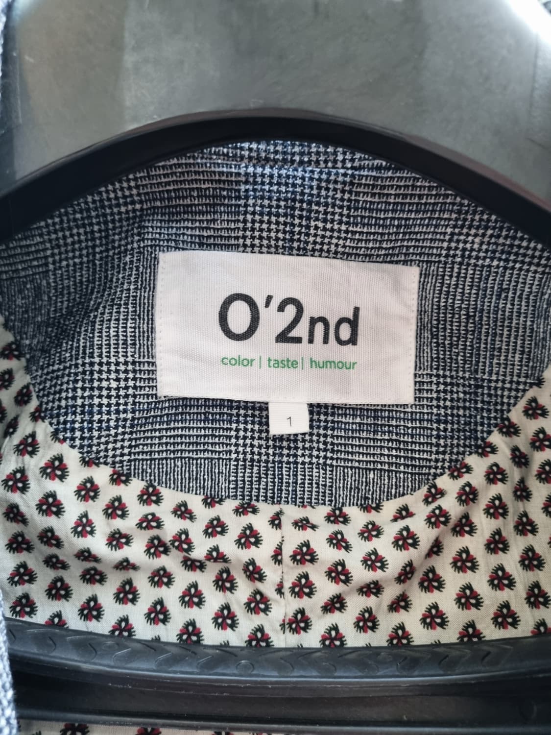 O'2nd 체크 레이스 블레이저 상품이미지3