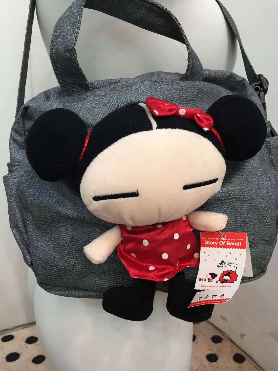뿌까 입체 인형 가방 상품이미지2