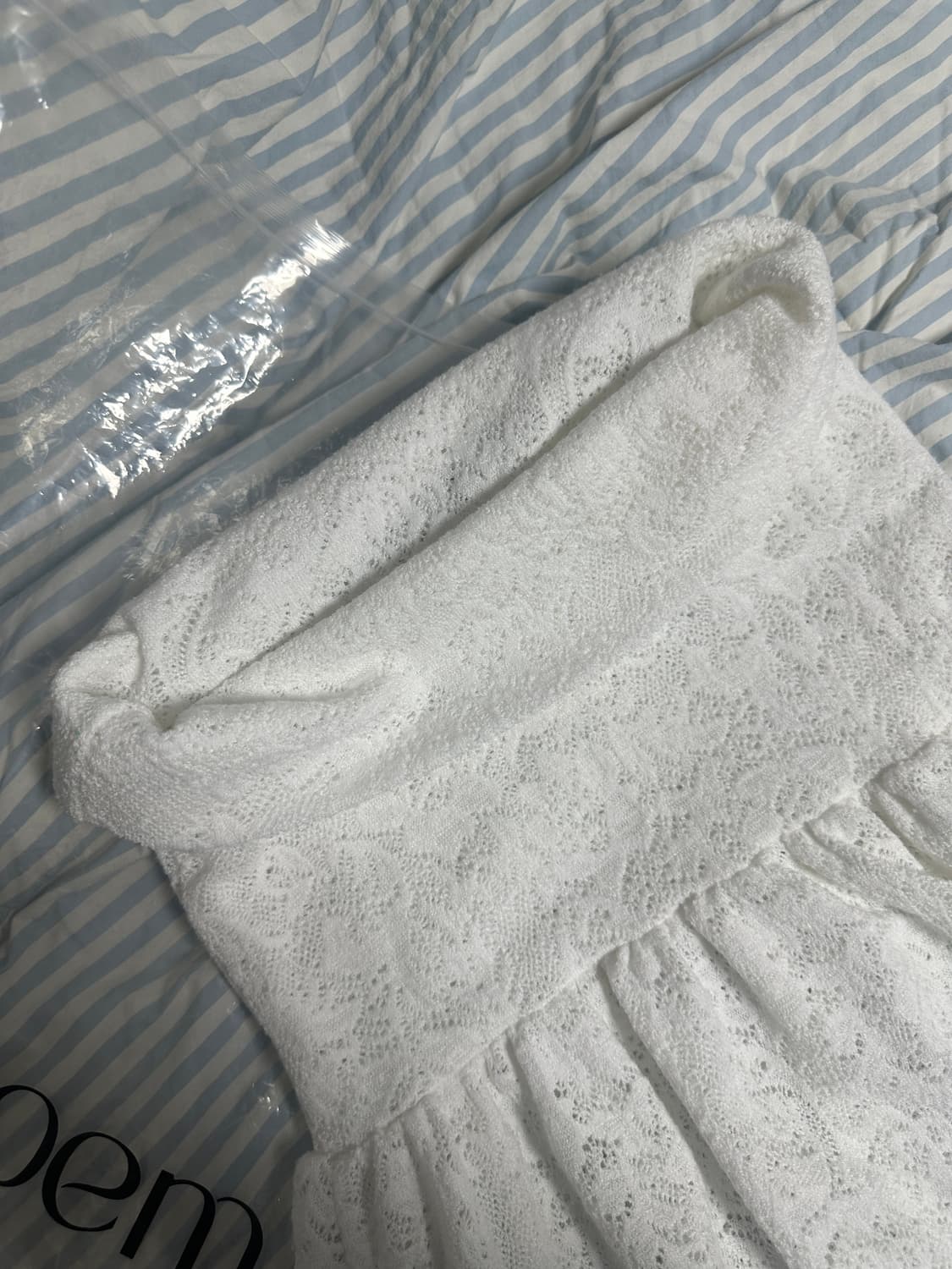 Polysooem skirt and top in lace 상품이미지4