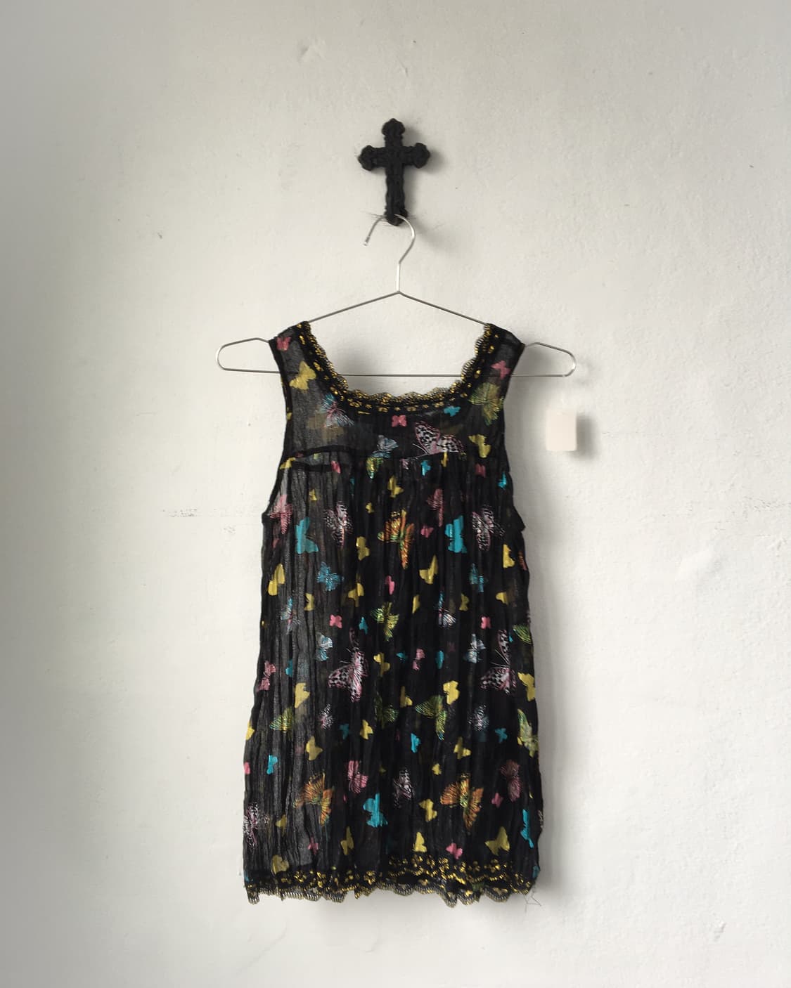 Butterfly pattern sleeveless 상품이미지2