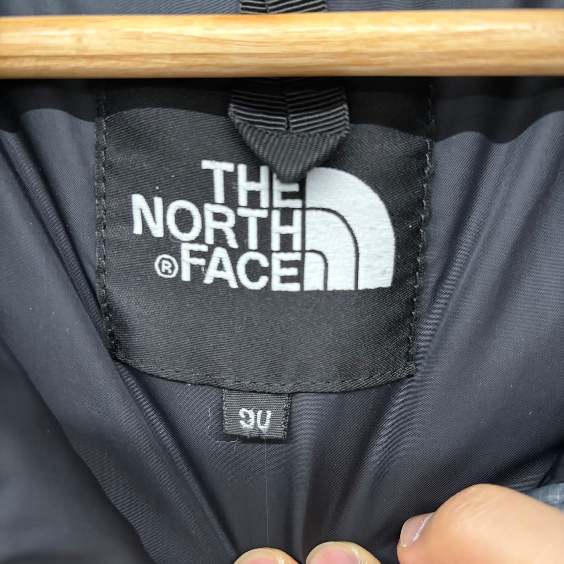 노스페이스 눕시 패딩 회색/블랙 남M 상품이미지6