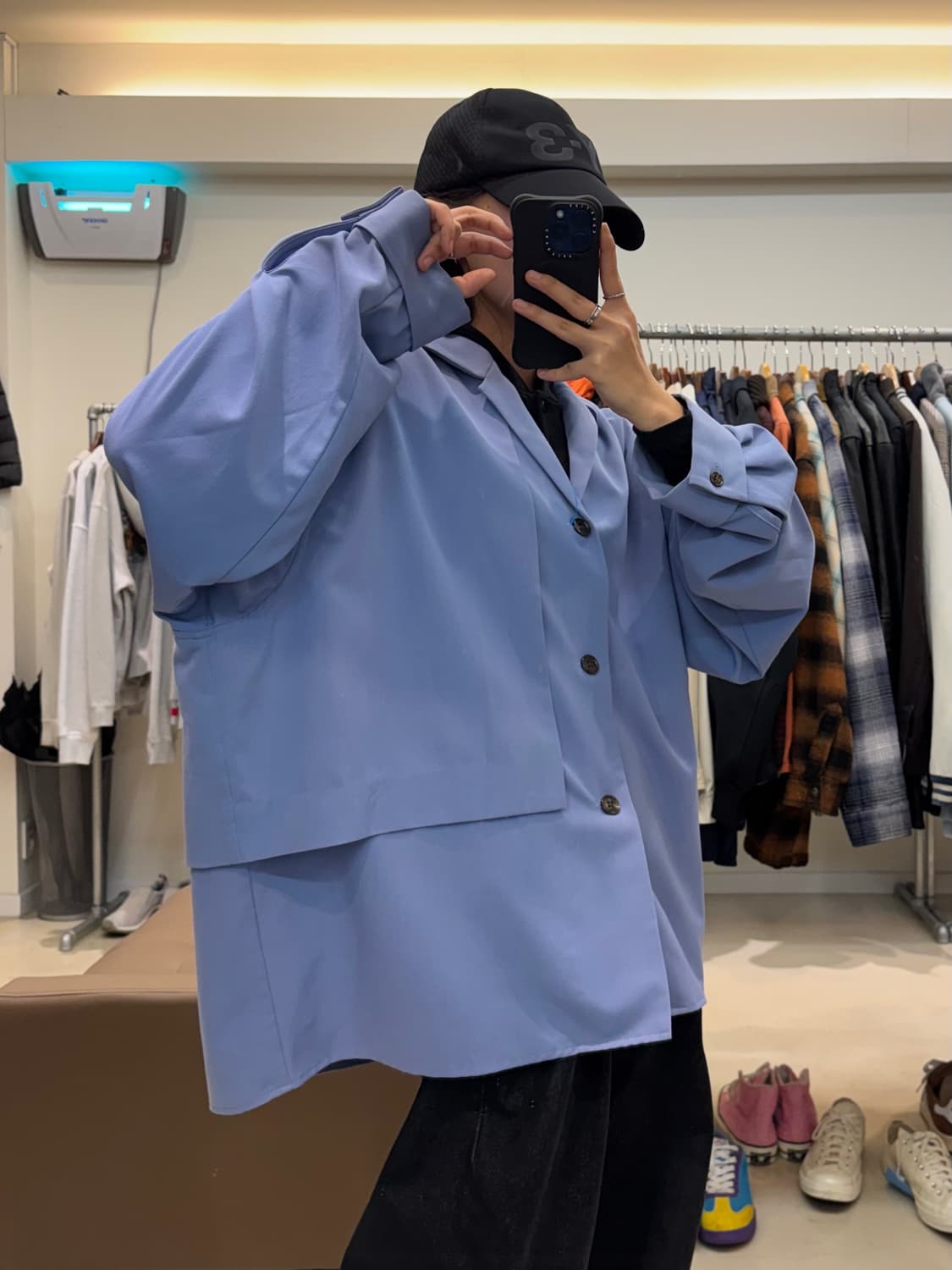 하레 요크 라펠 셔츠 상품이미지5