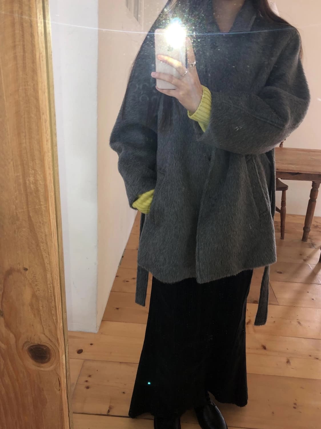 씨유쑨 Ever suri alpaca coat 상품이미지8