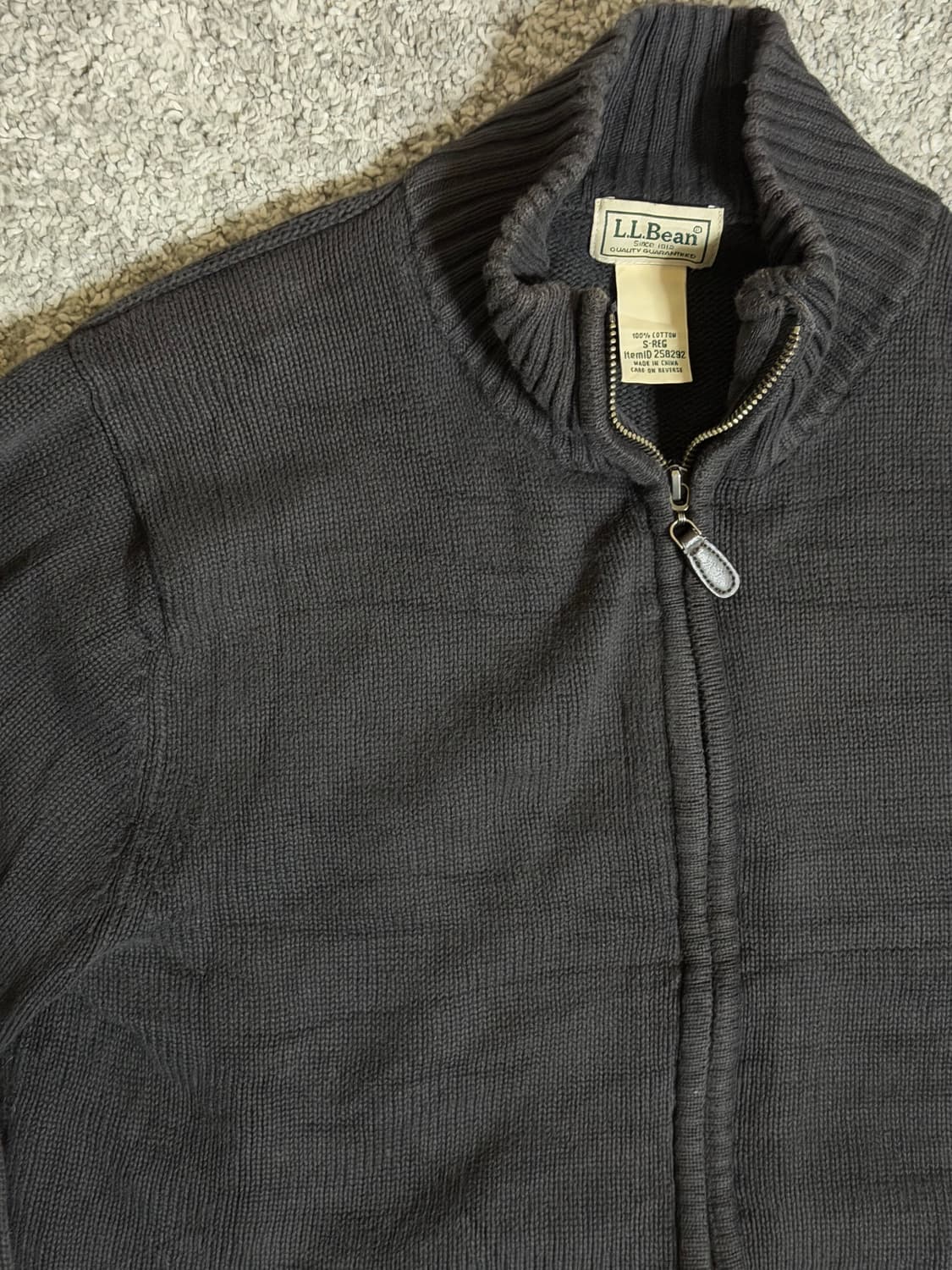 LL bean 엘엘빈 집업니트 상품이미지4