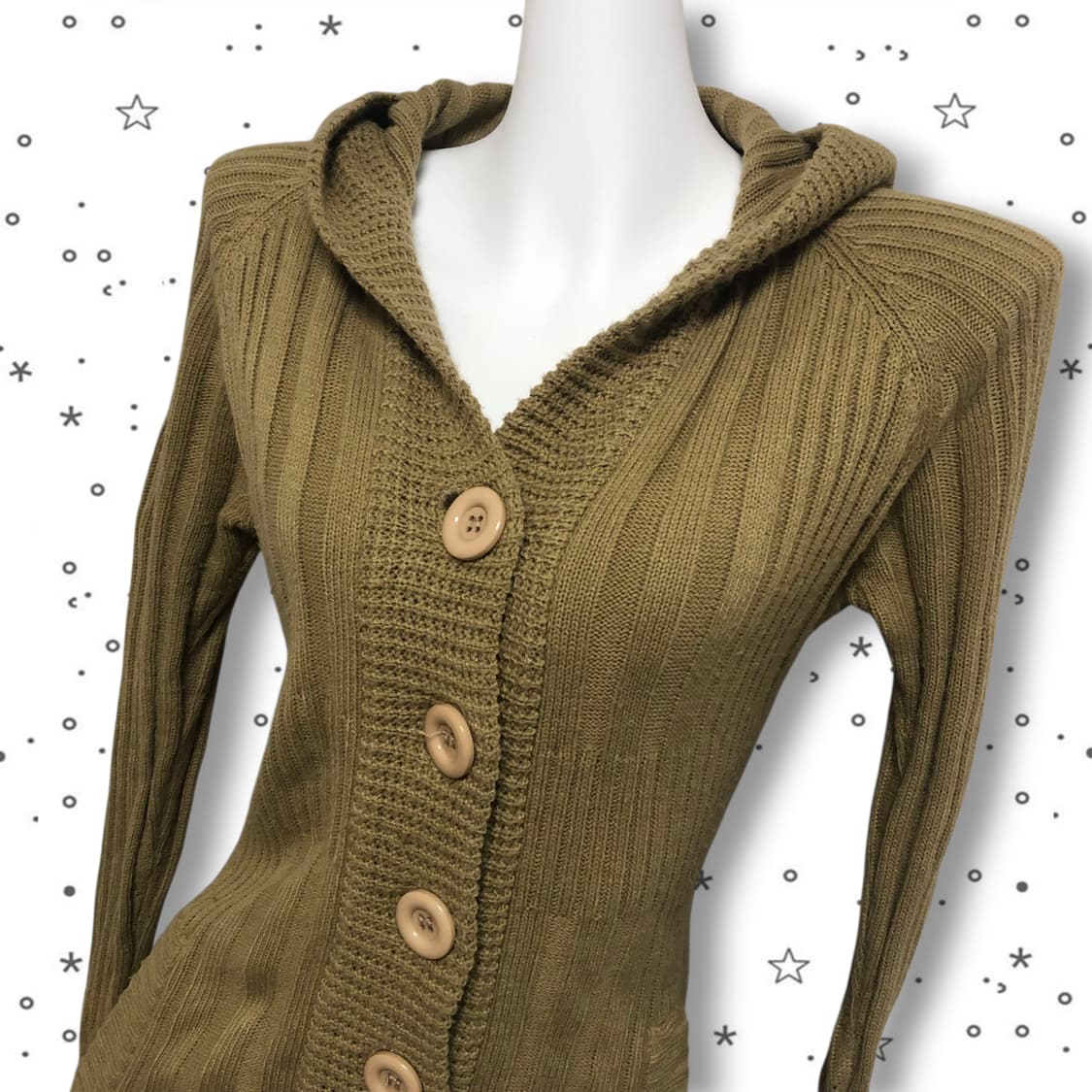 [S] Pressure Cooker JPN 빈티지 니트 후드 원피스 11 상품이미지2