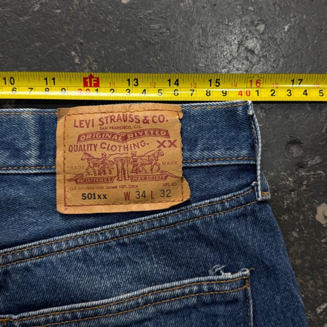 34 리바이스 501XX 청바지 상품이미지9