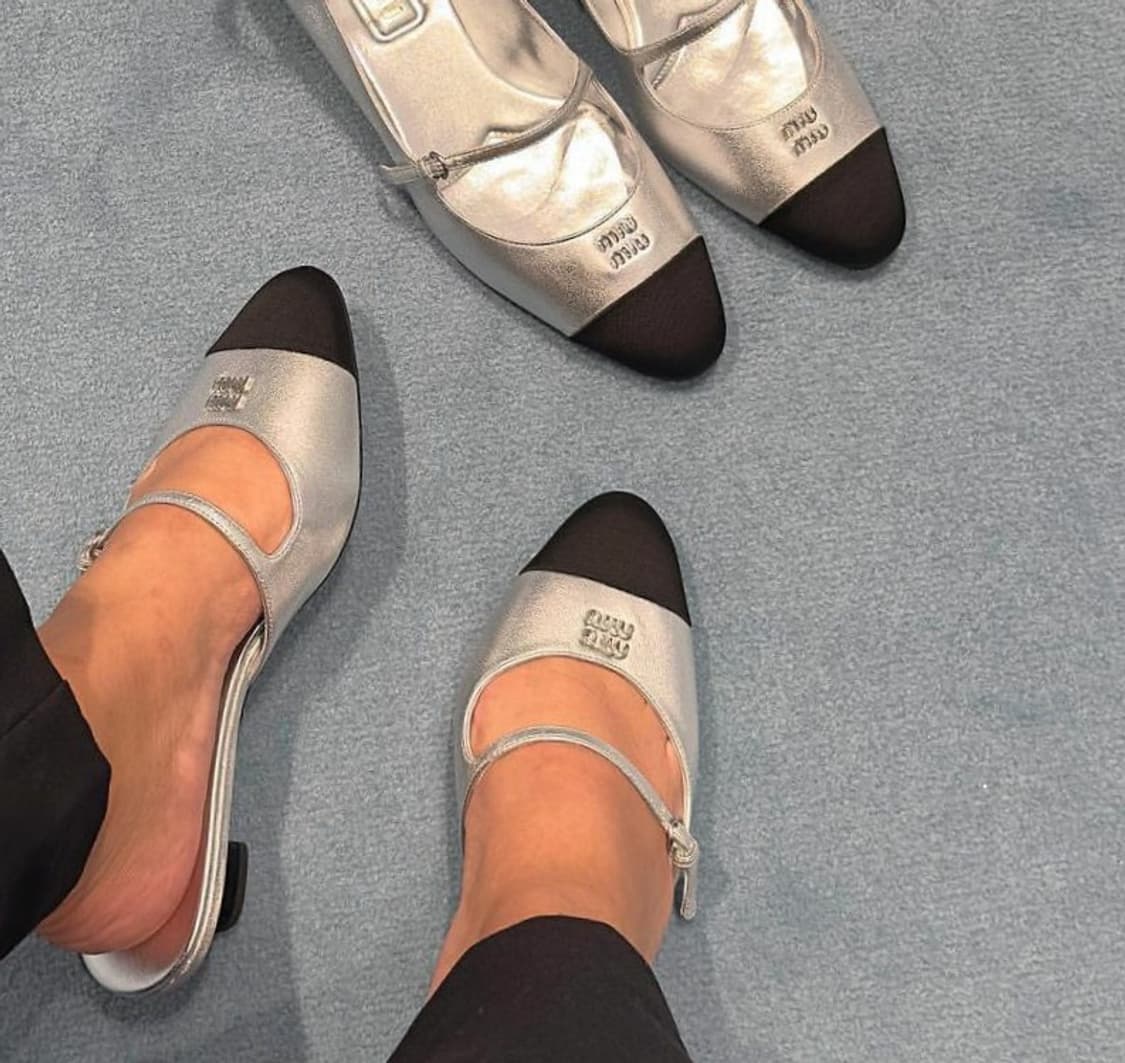 미우미우 51077E 슬링백 샌들, 37.5 사이즈 상품이미지7