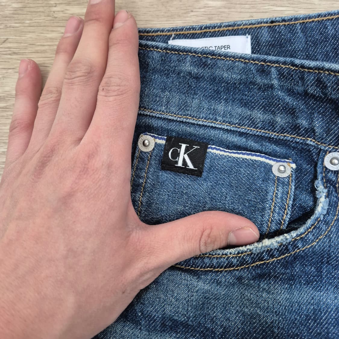 캘빈클라인 진스 프리미엄 데님 팬츠 청바지 W30 L32 상품이미지4