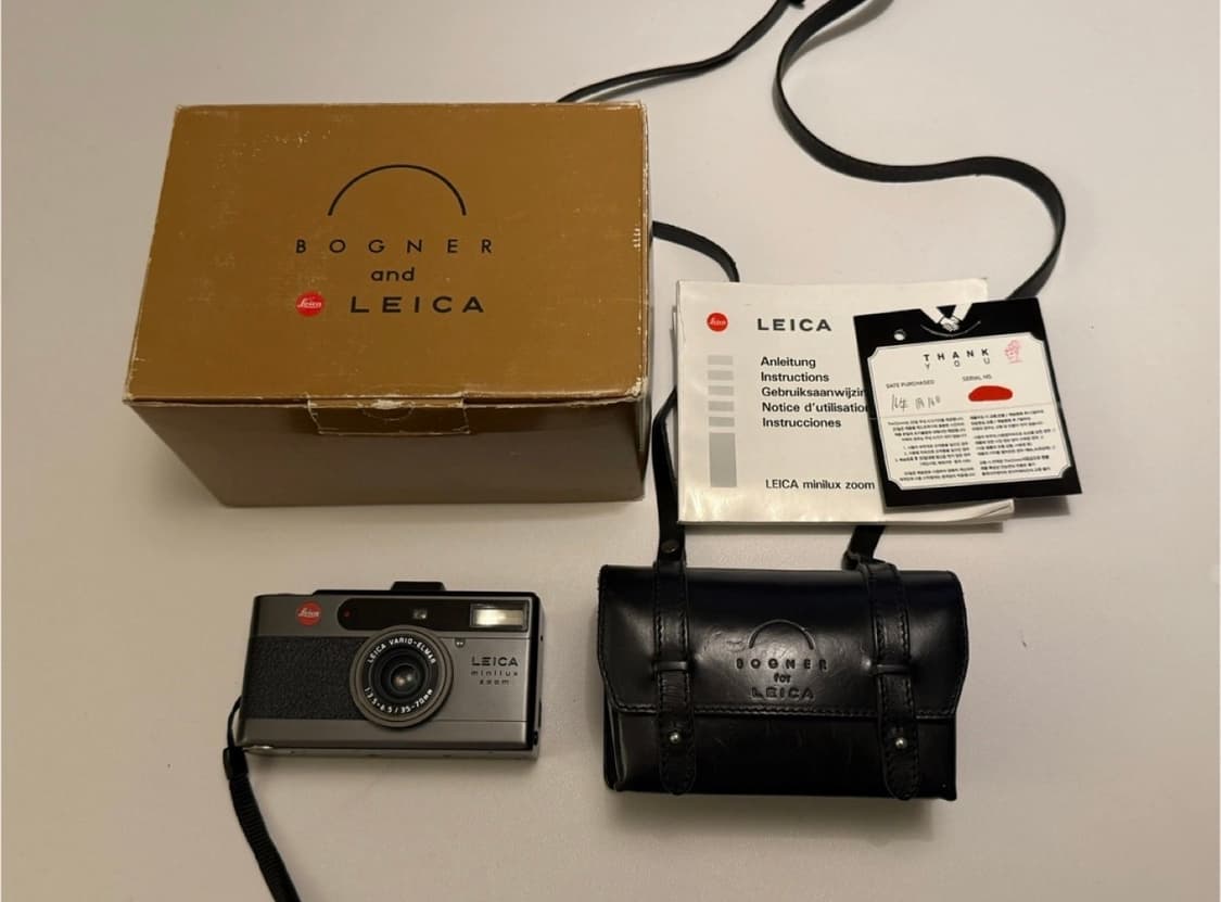 보그너 에디션 라이카 미니룩스 줌 Bogner Leica Minilux  상품이미지1