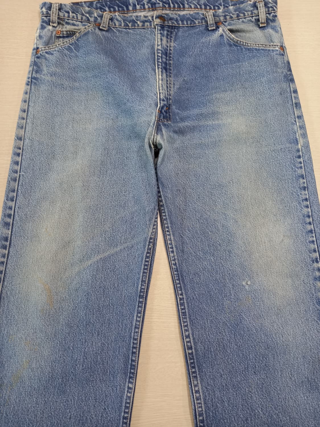 42 90's 리바이스505-0217USA 오렌지탭 테이퍼드진 42-01 상품이미지3