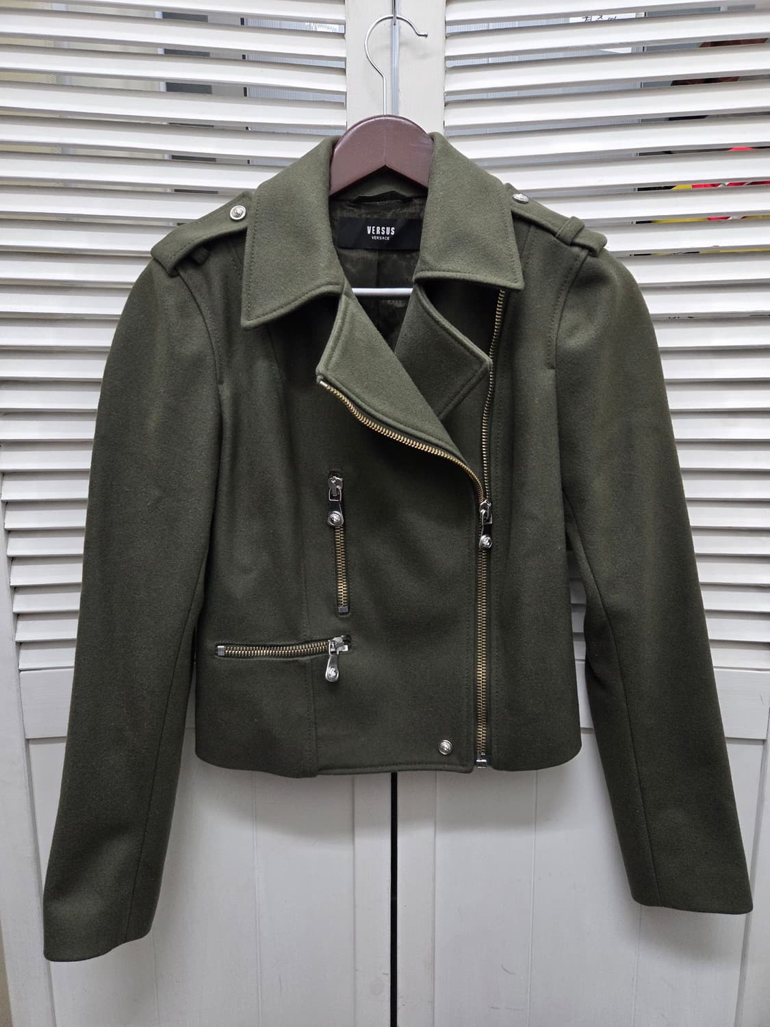 베르사체 울 라이더 자켓 상품이미지1