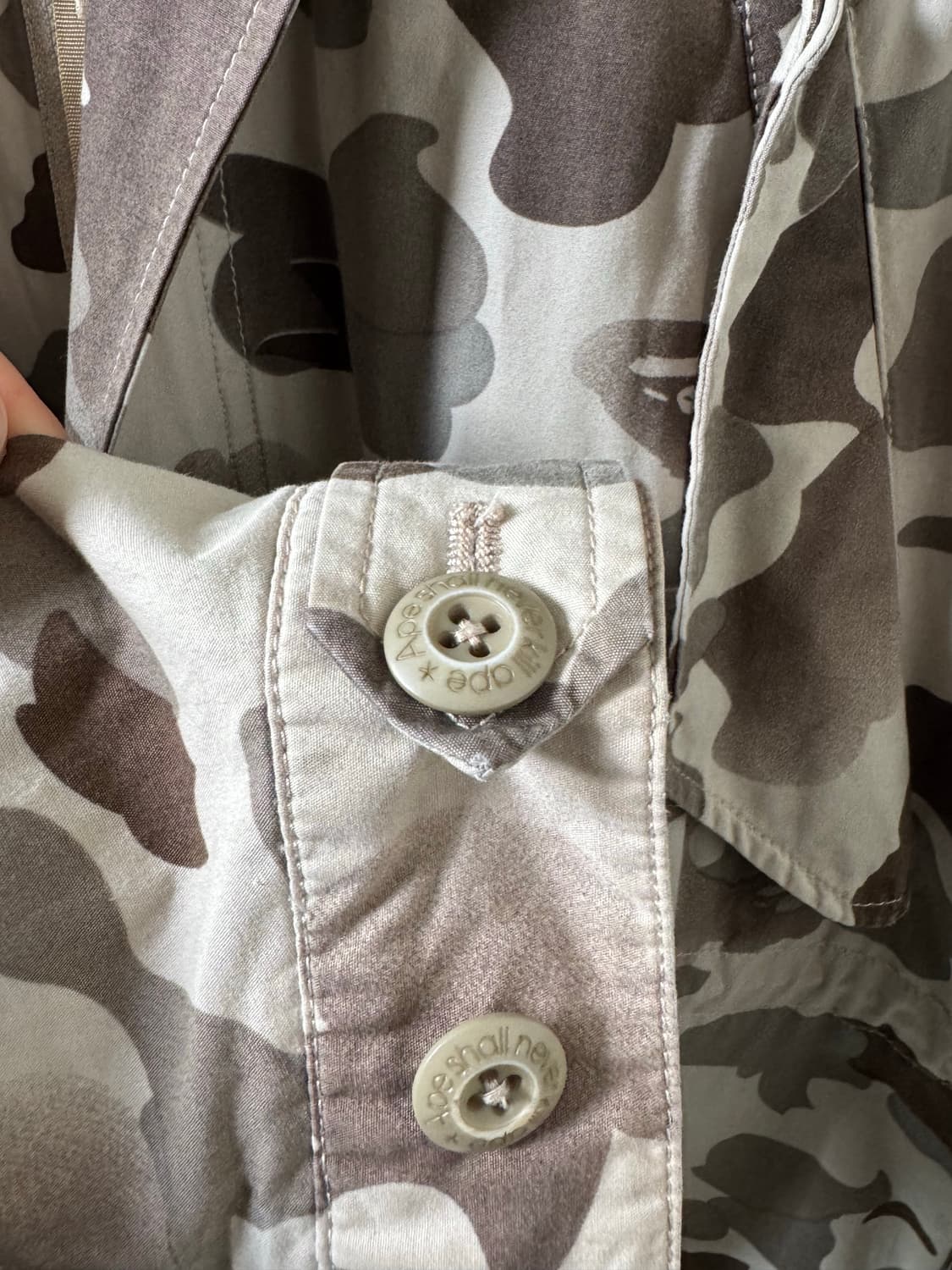 베이프 윈드스토퍼 피쉬테일 밀리터리 파카 상품이미지6