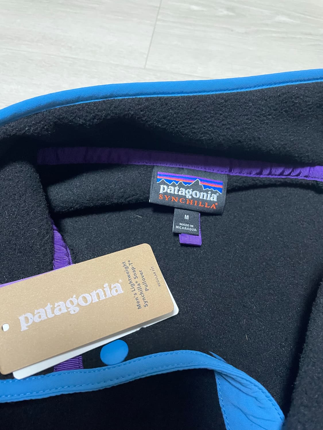 신칠라 라이트웨이 풀오버 블랙 M 상품이미지3