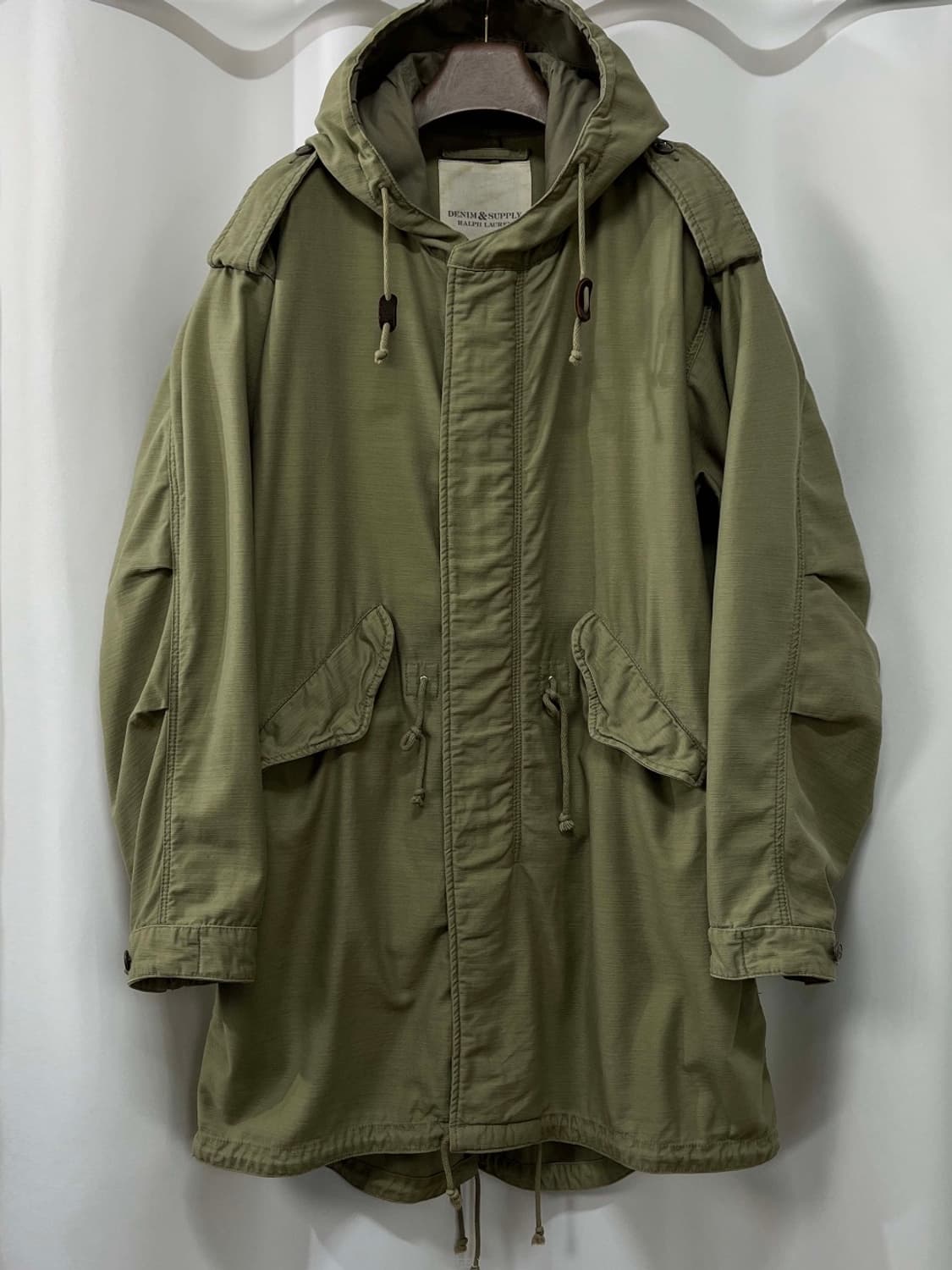[L]폴로 랄프로렌 M-51 페인티드 올리브 피쉬테일 파카 자켓 상품이미지2